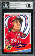 Juan Soto Autographed 2020 Topps Big League Star Caricature Card #SCO-JS New York Yankees Beckett BAS