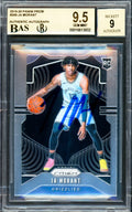 Ja Morant Autographed 2019-20 Panini Prizm Rookie Card #249 Memphis Grizzlies BGS 9.5 Auto Grade Mint 9 Beckett BAS