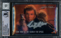 William Shatner Autographed 2008 Rittenhouse Movies In Motion Card #18 Star Trek The Original Series Captain Kirk Auto Grade Gem Mint 10 Beckett BAS