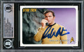 William Shatner Autographed 2009 Rittenhouse Star Trek 40th Anniversary Card #283 The Original Series Captain Kirk Beckett BAS