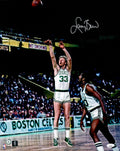 Larry Bird Autographed 16x20 Photo Boston Celtics JSA