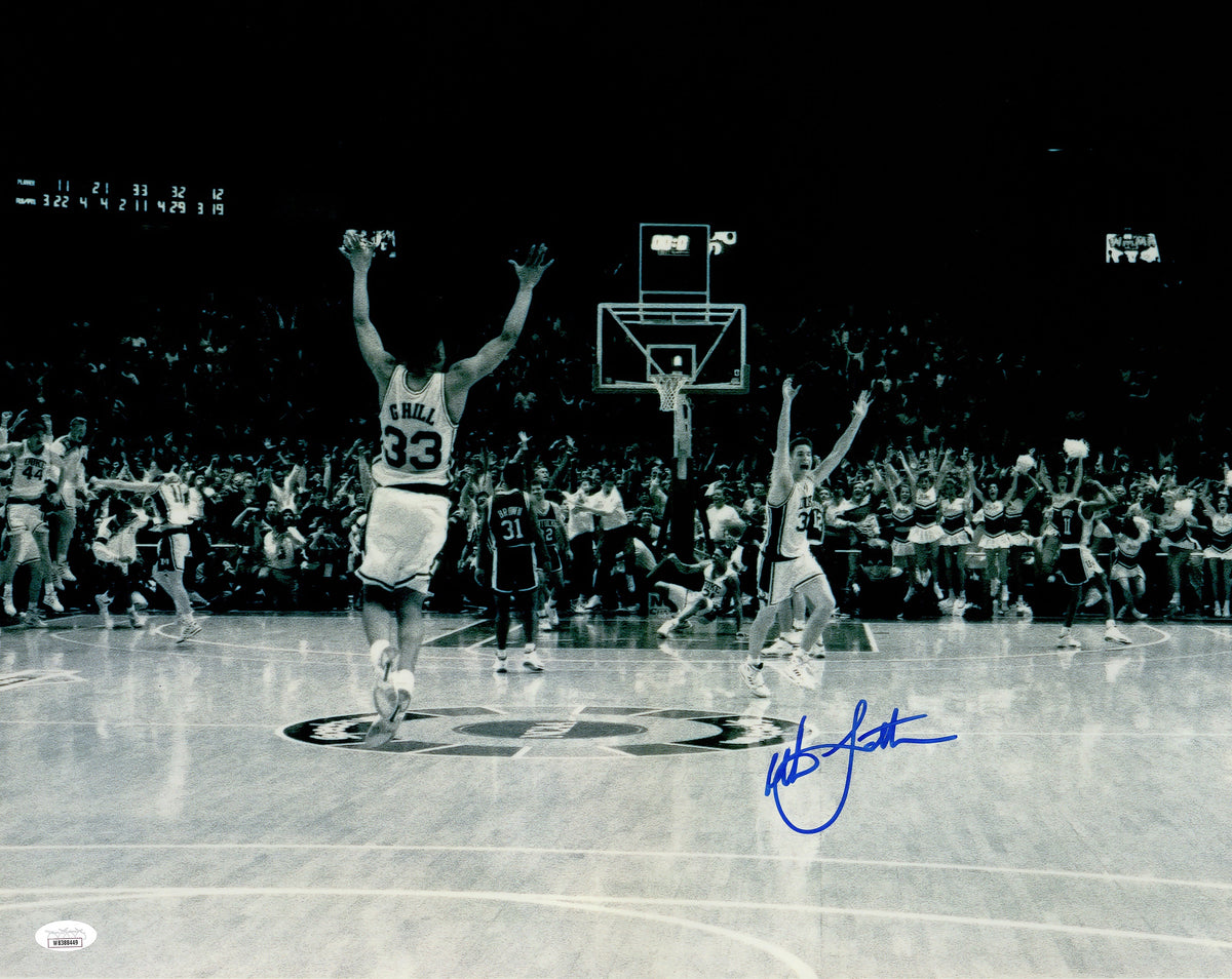 Christian Laettner Autographed 16x20 Photo Duke Blue Devils Game Winning 'The Shot' Celebration JSA