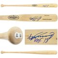 Vladimir Guerrero Sr. Autographed Blonde Louisville Slugger Baseball Bat Anaheim Angels "HOF 18" Beckett BAS Witness