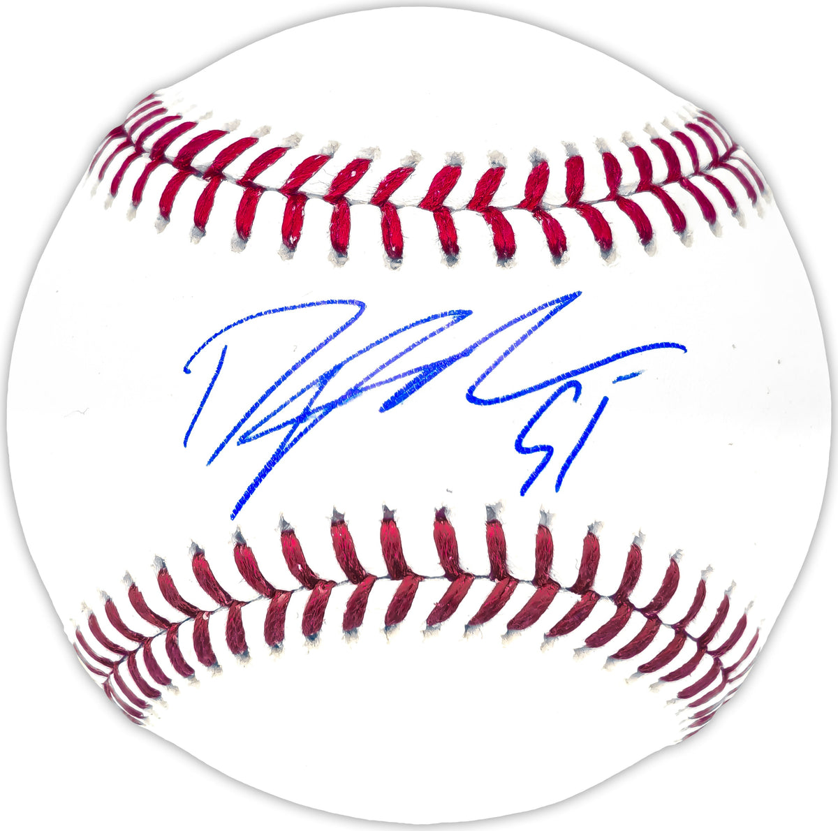 Graham Ashcraft Autographed Official MLB Baseball Cincinnati Reds Beckett BAS Witness