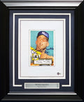 Mickey Mantle Autographed Framed 1952 Topps Baseball Rookie Card #311 11x14 Photo Reprint New York Yankees "1951" Beckett BAS #AC74554
