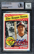 Manny Machado Autographed 2018 Topps Heritage Card #292 Baltimore Orioles Auto Grade Gem Mint 10 Beckett BAS #16542696