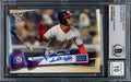 Juan Soto Autographed 2019 Topps Big League Card #125 New York Yankees Auto Grade Gem Mint 10 Beckett BAS #16544366