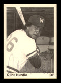 Clint Hurdle Autographed 1976 TCMA Rookie Card Waterloo Royals