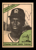 Chili Davis Autographed 1978 TCMA Rookie Card Cedar Rapids Giants