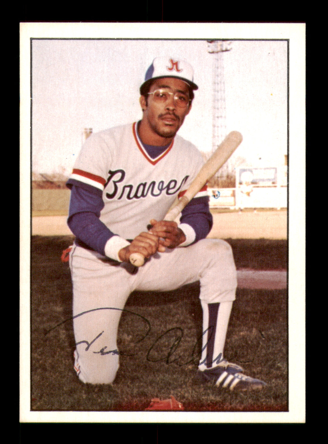 James Arline Autographed 1978 TCMA Rookie Card #132 Richmond Braves