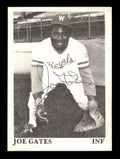 Joe Gates Autographed 1975 TCMA Rookie Card Waterloo Royals
