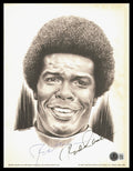 Rod Carew Autographed 9x11 Photo Minnesota Twins Vintage Signature Beckett BAS QR #BM37478