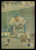 Ron Santo Autographed 7x9.5 Magazine Page Photo Chicago Cubs Beckett BAS QR #BM37491