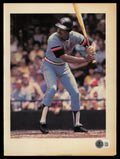 Rod Carew Autographed 8.5x11 Magazine Page Photo Minnesota Twins Vintage Signature Beckett BAS QR #BM37256