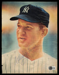 Whitey Ford Autographed 8.5x11.5 Magazine Page Photo New York Yankees Beckett BAS QR #BM37273