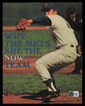 Tom Seaver Autographed 8x10 Magazine Page Photo New York Mets Beckett BAS QR #BM37337