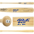 Edgar Martinez Autographed Blonde Louisville Slugger Pro Stock Baseball Bat Seattle Mariners "92 & 95 AL BC" Beckett BAS Witness