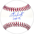 Edgar Martinez Autographed Official MLB Baseball Seattle Mariners "HOF 19" Beckett BAS Witness