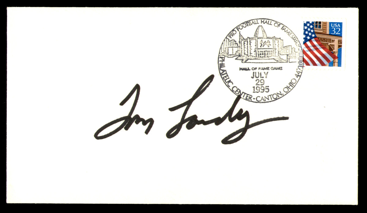 Tom Landry Autographed 1995 First Day Cover Dallas Cowboys JSA #AS13614