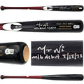 Masyn Winn Autographed Black Chandler Player Model Baseball Bat St. Louis Cardinals "MLB Debut 8/18/23" Beckett BAS Witness