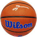 Allen Iverson Autographed Philadelphia 76ers Logo Basketball Beckett BAS Witness