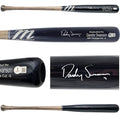 Dansby Swanson Autographed Blue Marucci Player Model Baseball Bat Chicago Cubs Beckett BAS Witness