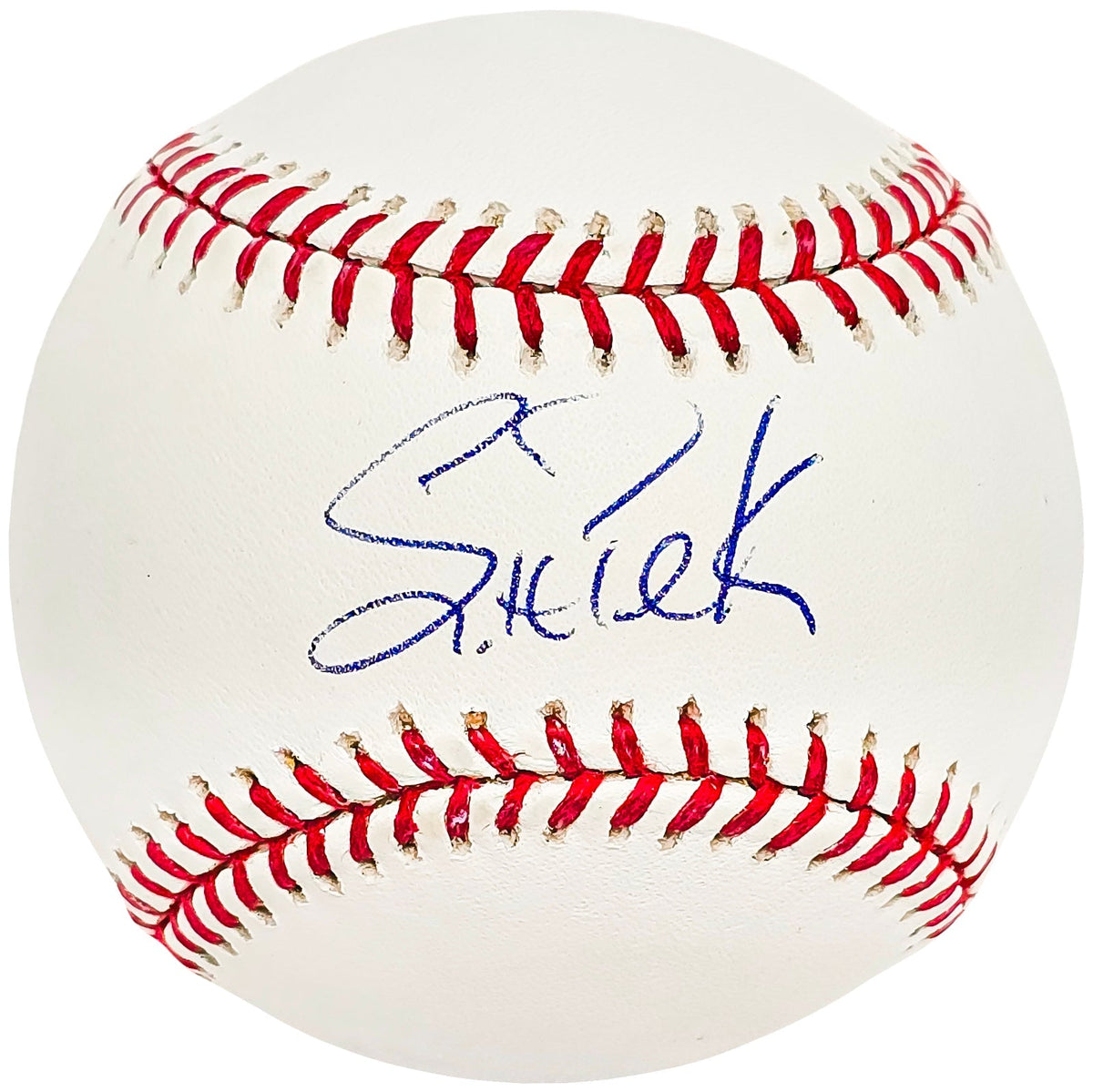 Scott Podsednik Autographed Official MLB Expos Logo Baseball Chicago White Sox Beckett BAS #BJ009044