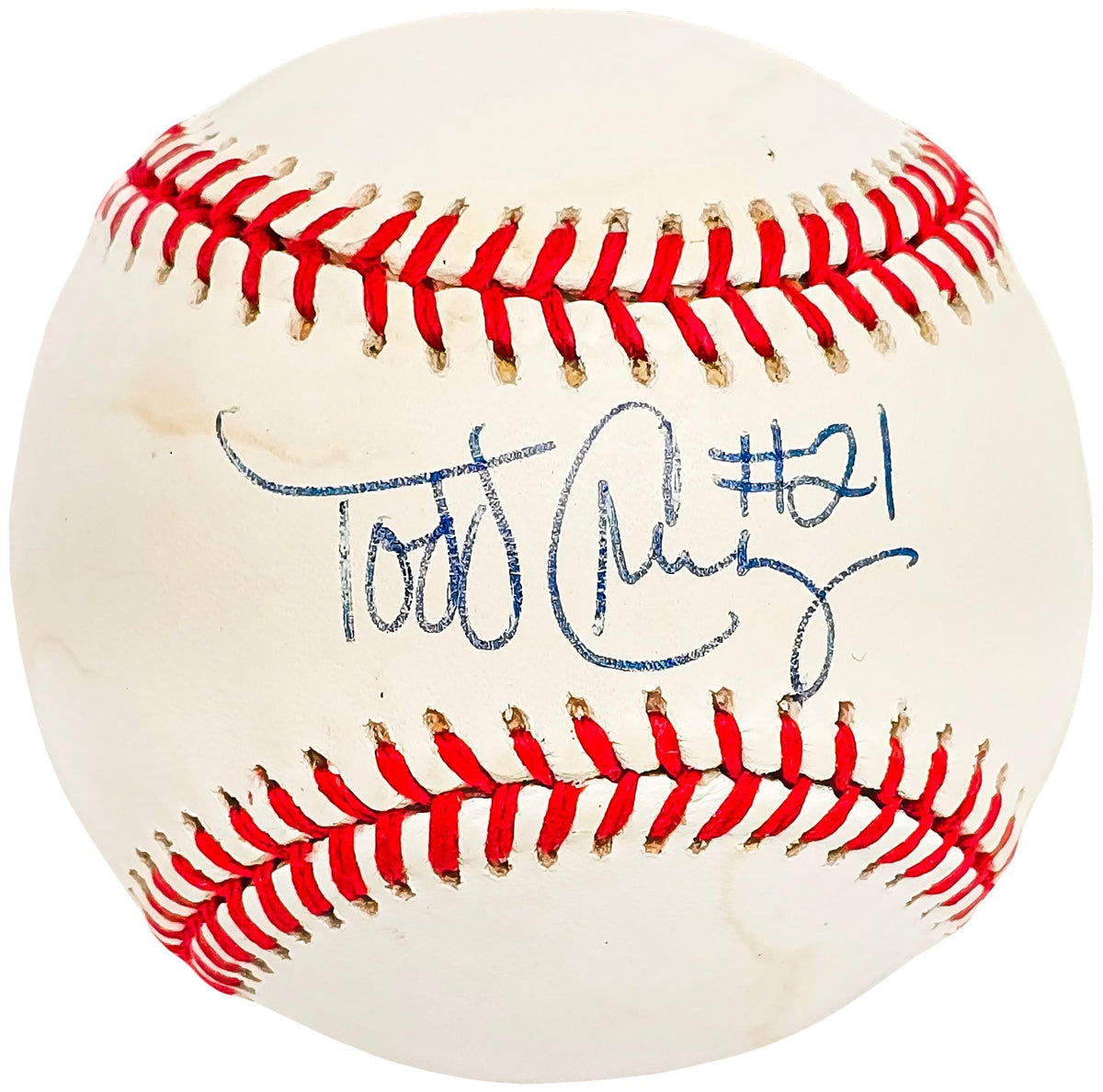 Todd Cruz Autographed Official AL Baseball Baltimore Orioles, Seattle Mariners Beckett BAS #BH038017