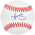Dustin May Autographed Official MLB Baseball Los Angeles Dodgers Fanatics Holo #JD830988