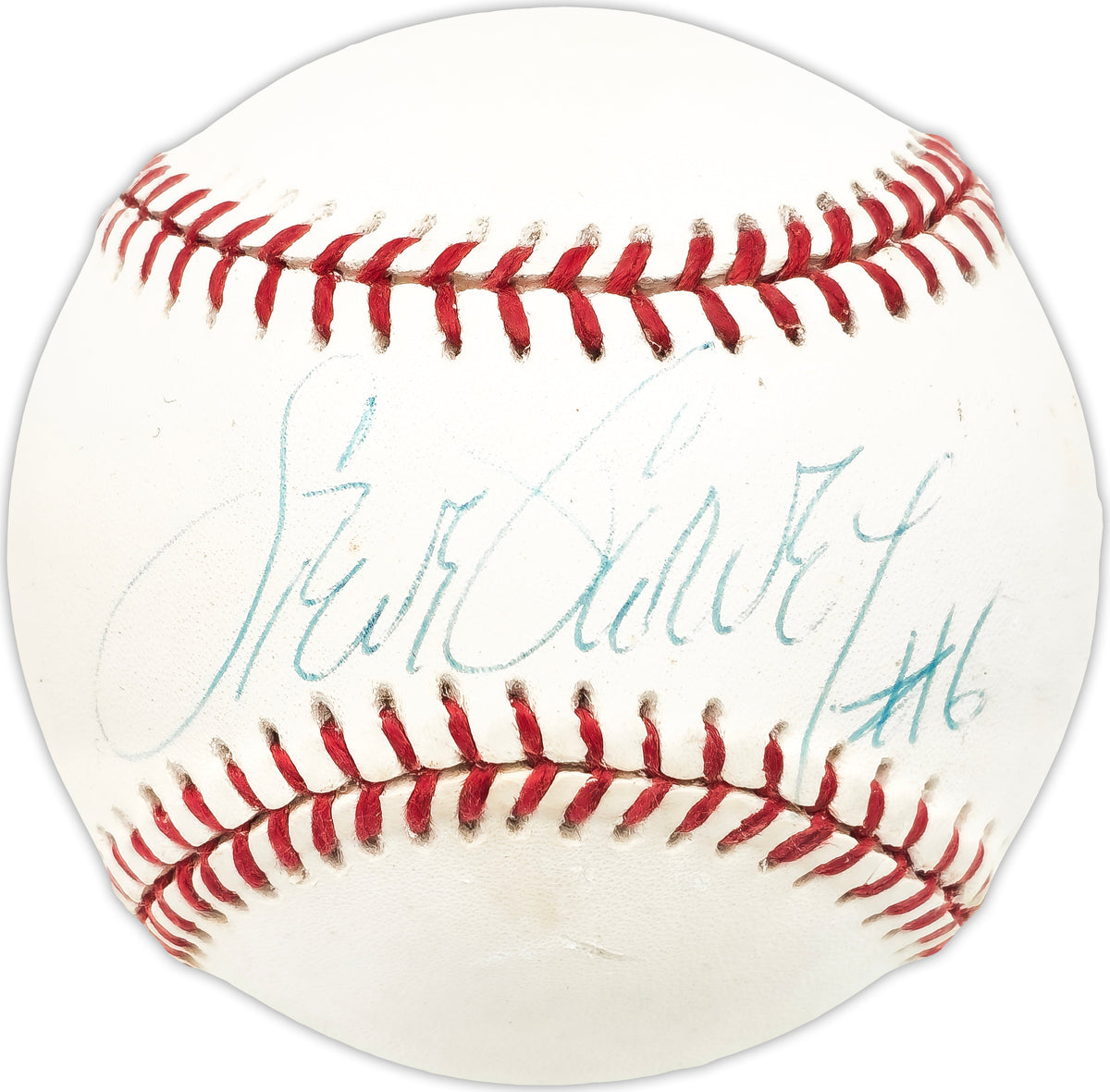 Steve Garvey Autographed Official AL Baseball Los Angeles Dodgers Beckett BAS QR #BN13245
