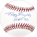 Tracy Ringolsby Autographed Official MLB Baseball Sportswriter "HOF 06" JSA #DD50166
