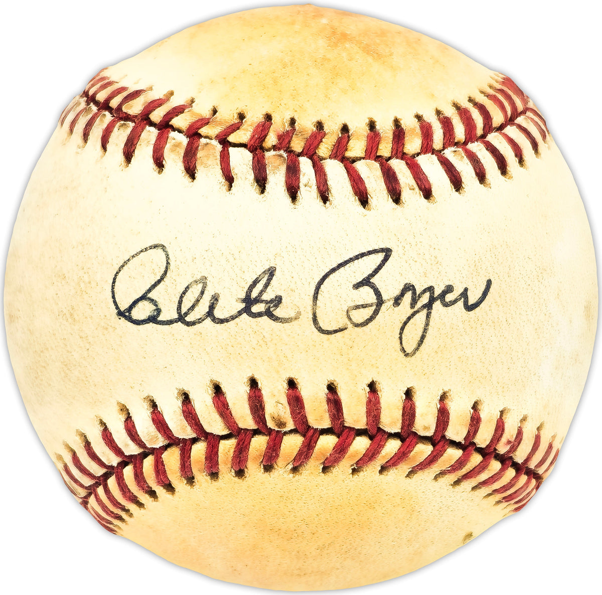 Casey Cox Autographed Official AL Baseball New York Yankees