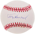 Tommy Tom Henrich Autographed Official AL Baseball New York Yankees Beckett BAS #F26956