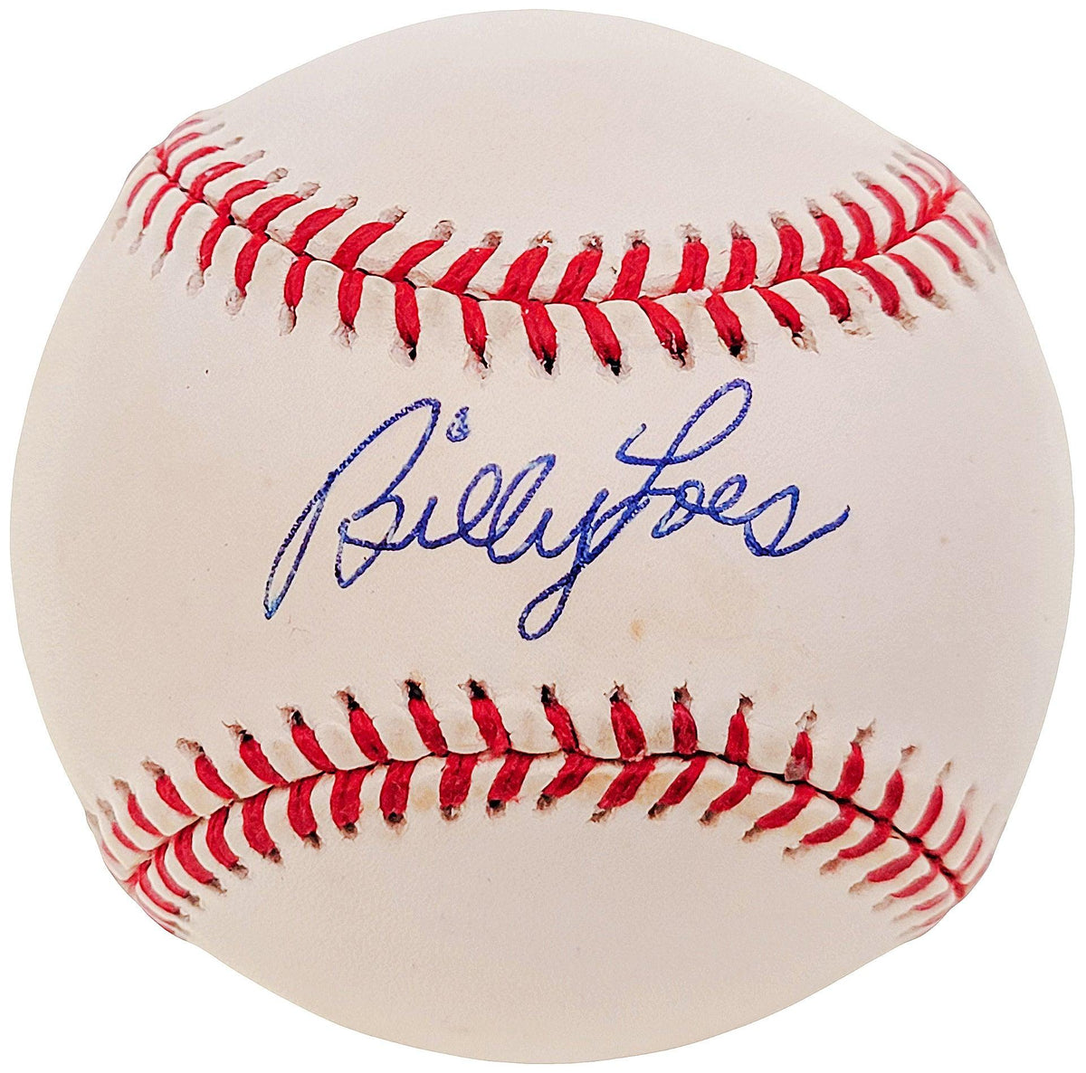 Billy Loes Autographed Official NL Baseball Brooklyn Dodgers Beckett BAS #F29448