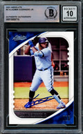 Vladimir Guerrero Jr. Autographed 2021 Panini Absolute Card #3 Toronto Blue Jays Auto Grade Gem Mint 10 Beckett BAS #15859716
