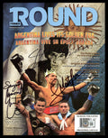 Sergio Martinez, Marcos Maidana & Lucas Matthysse Autographed Primer Round Magazine Beckett BAS #AC56777