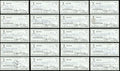 Lot of 20 Willie McCovey 3x6 Checks San Francisco Giants SKU #219426