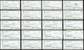 Lot of 20 Willie McCovey 3x6 Checks San Francisco Giants SKU #219427