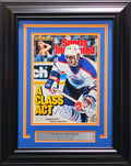 Wayne Gretzky Autographed Framed 8x11 Sports Illustrated Magazine Cover Edmonton Oilers JSA #AS54724