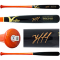 Yordan Alvarez Autographed Black Victus Player Model Bat Houston Astros Beckett BAS Witness Stock #220440