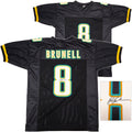Jacksonville Jaguars Mark Brunell Autographed Black Jersey Beckett BAS QR