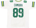 Green Bay Packers Mark Chmura Autographed White Jersey PSA/DNA ITP