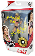 Alexa Bliss Autographed WWE Elite Collection #82 Action Figure "5 Feet Of Fury" Beckett BAS Witness Stock #208698