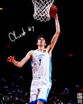 Chet Holmgren Autographed 16x20 Photo Oklahoma City Thunder Beckett BAS Witness