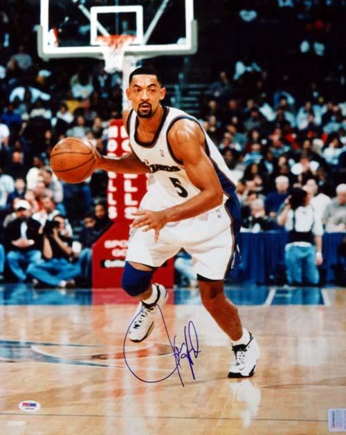 Juwon Howard Autographed 16x20 Photo Washington Wizards PSA/DNA #S76740