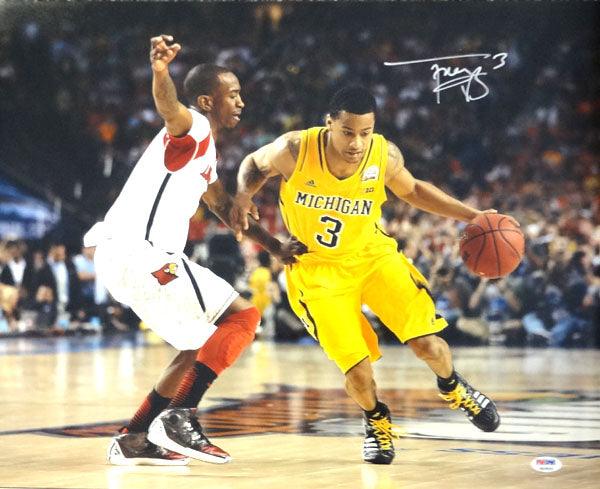 Trey Burke Autographed 16x20 Photo Michigan Wolverines PSA/DNA Stock #79260