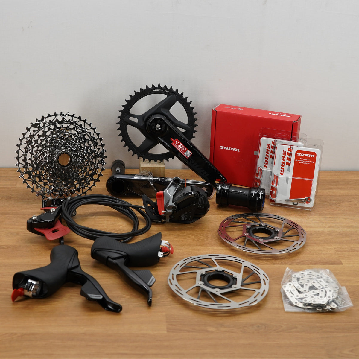 SRAM Rival eTap AXS XPLR 1x12 Gravel Full Groupset - New OEM