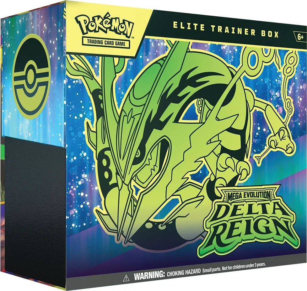 Delta Reign Elite Trainer Box (Factory Sealed Case of 10 Elite Trainer Boxes (FREE Double Box Shipping))
