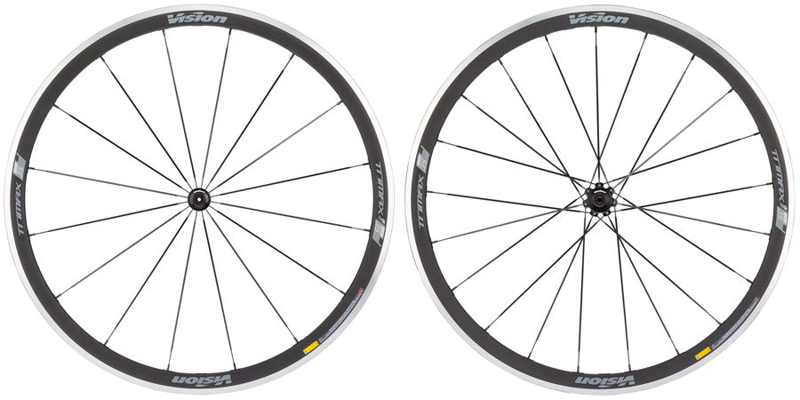 Vision TriMax 35 SC Wheelset - 700, QR x 100mm/130mm, Rim Brake, HG 11, Black