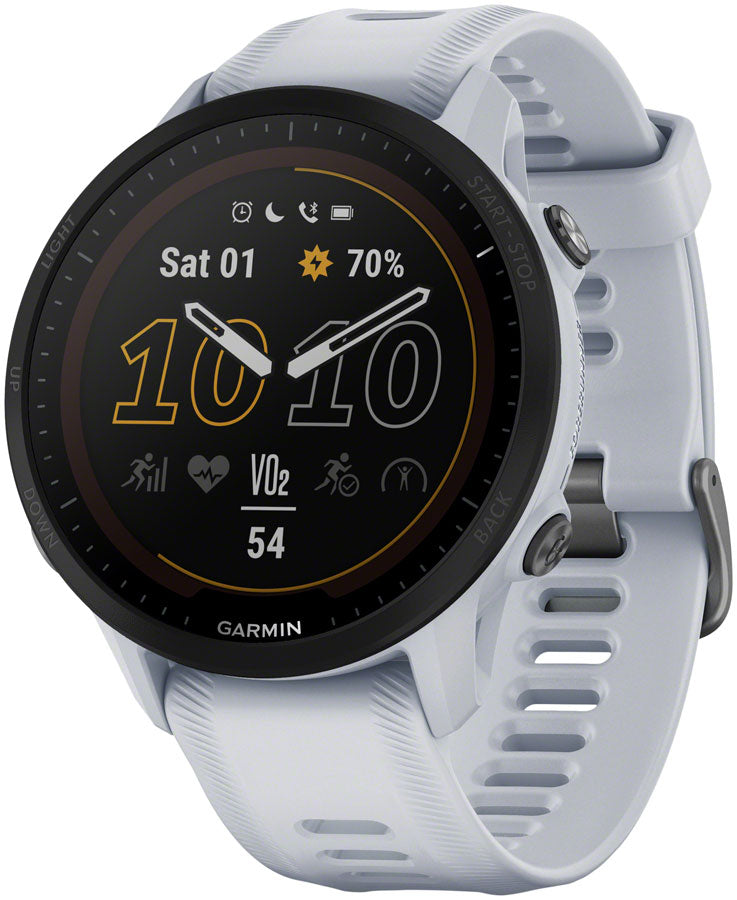 Garmin Forerunner 955 Solar GPS Smartwatch (45.6mm Whitestone)